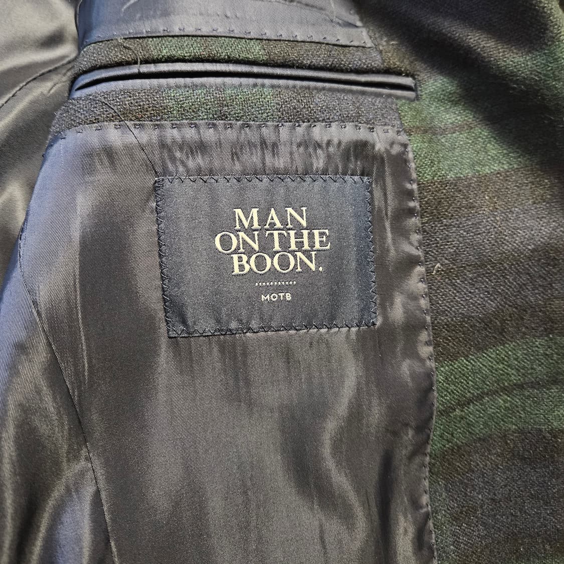 [46] 맨온더분 블랙와치 타탄체크 울트위드 자켓 / 아브라함문 블랙워치 상품이미지6