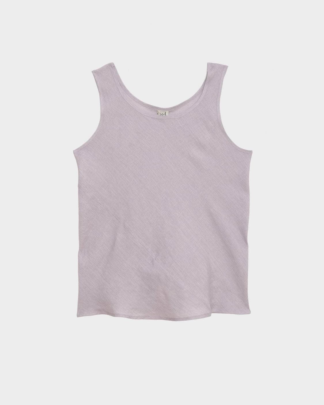 [S,M,L]베이스레인지 Larva 린넨 슬리브리스 탑/모리 퍼플 상품이미지8