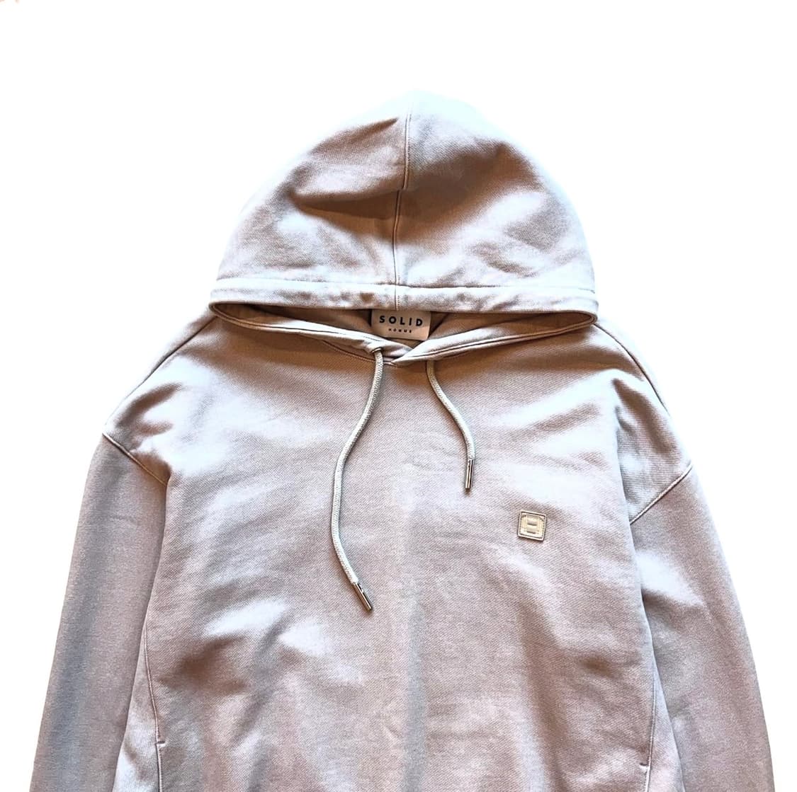 솔리드옴므 백 로고 후드 상품이미지1