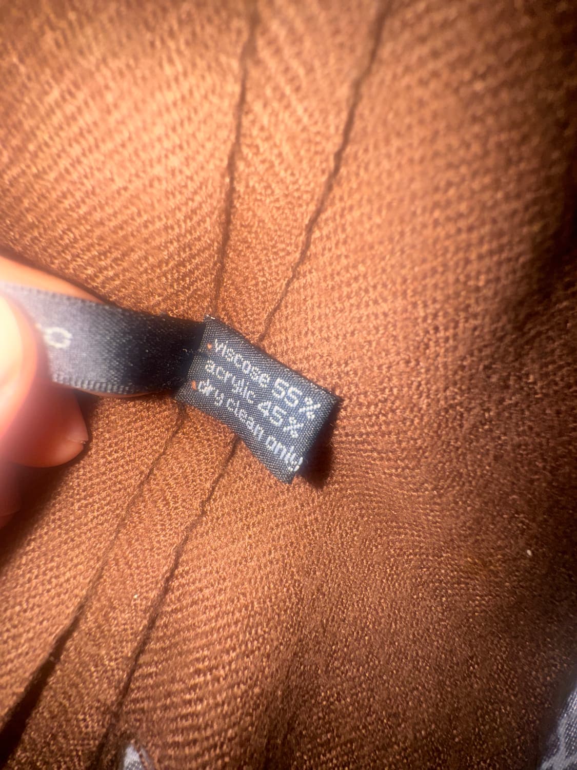 애드슘 브라운 컬러 머플러 상품이미지3