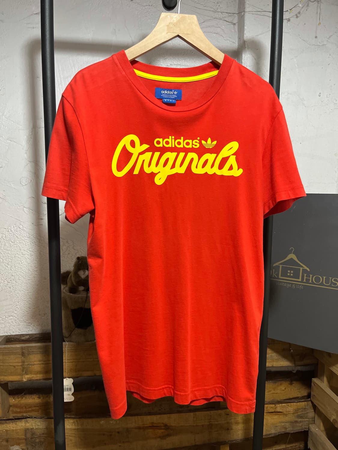 Adiddas orange T-shirt 상품이미지1
