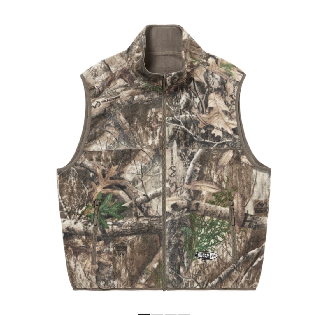 디스이즈네버댓 x 뉴에라 리얼트리 플리스 베스트 조끼 2XL 상품이미지1