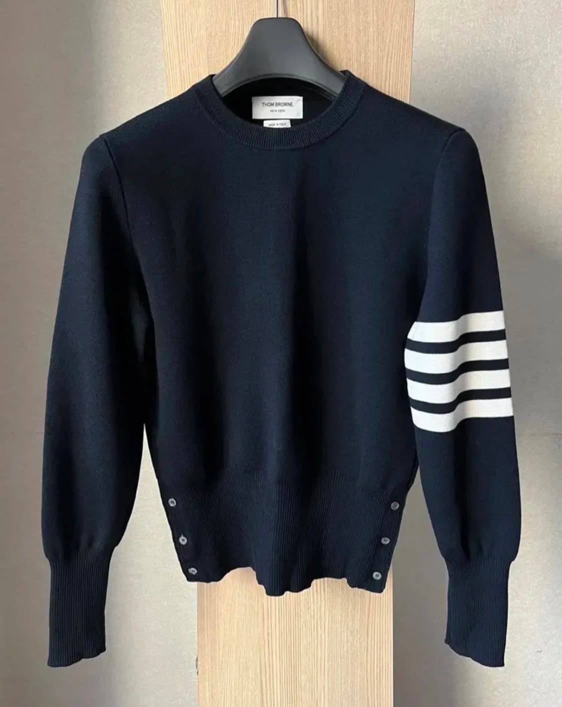 톰브라운 밀라노스티치 네이비 니트 2사이즈 상품이미지2