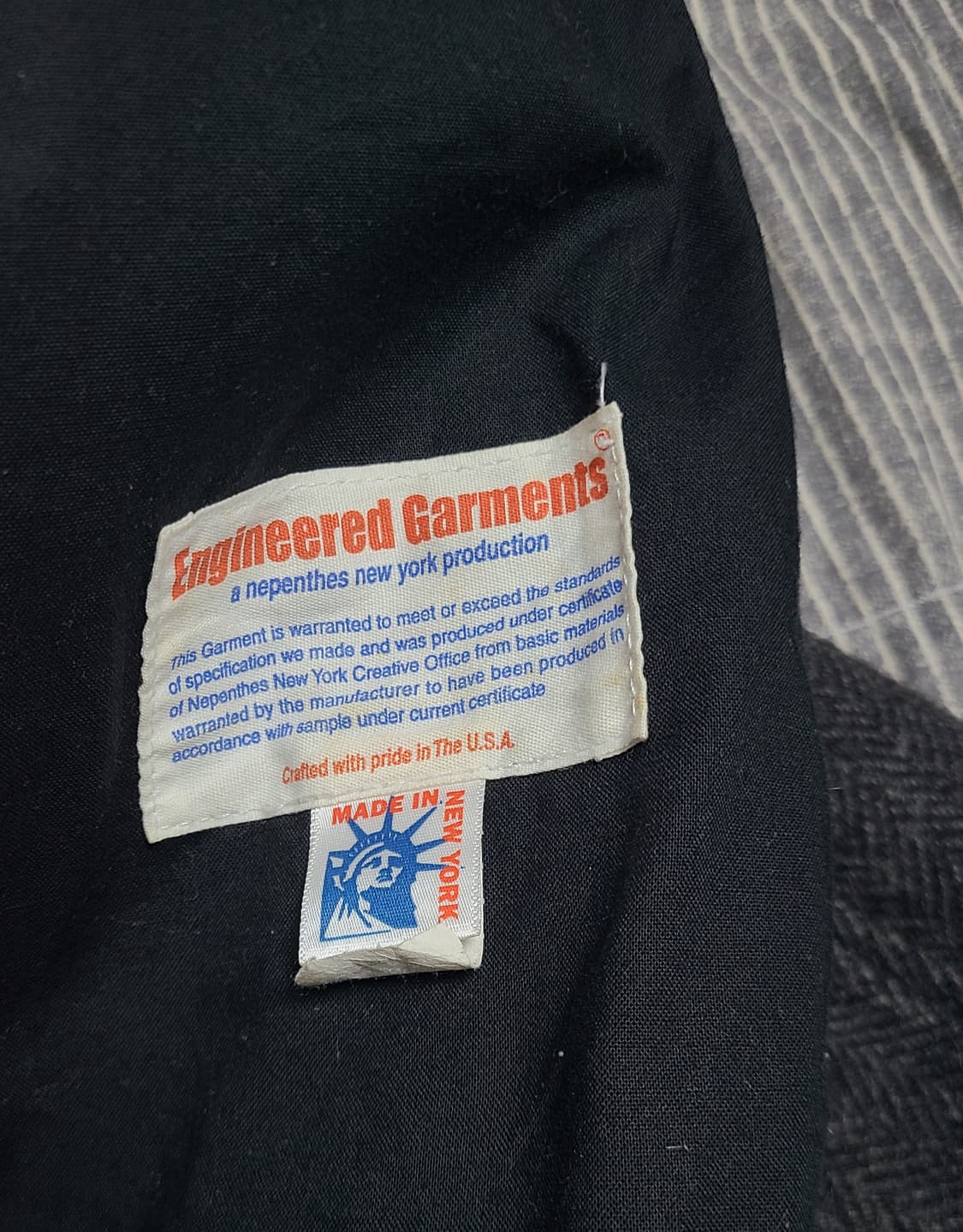 Engineered Gaments 에비에이터 헤링본 울 자켓 M size 상품이미지4