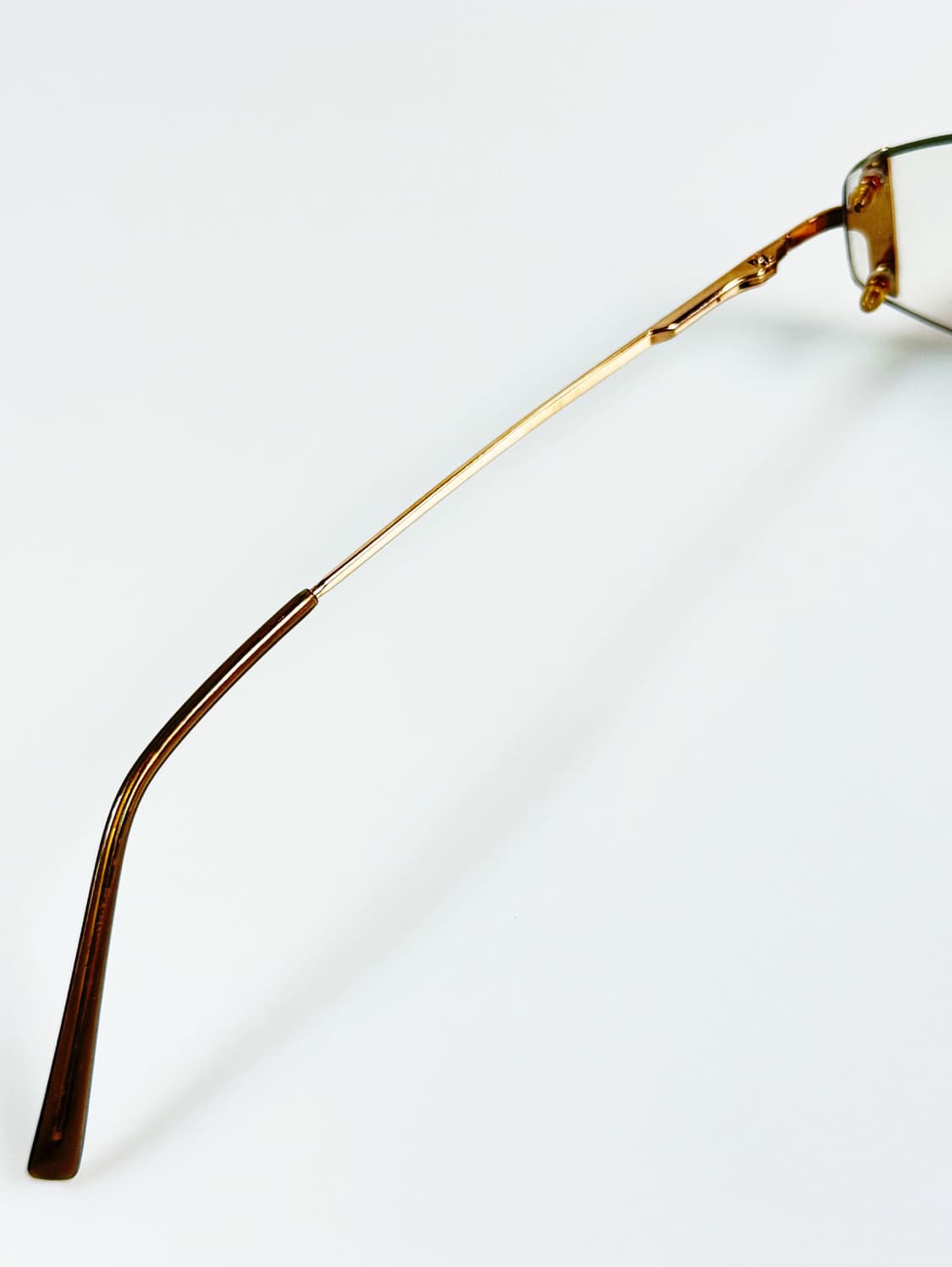 MOYA NEWYORK 무테 스퀘어 골드 메탈 빈티지 안경 상품이미지7