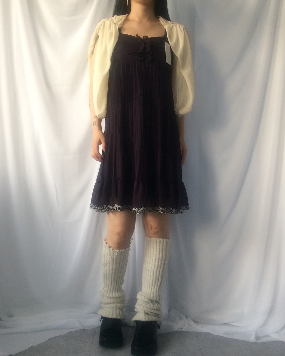 Open bolero cardigan 상품이미지5