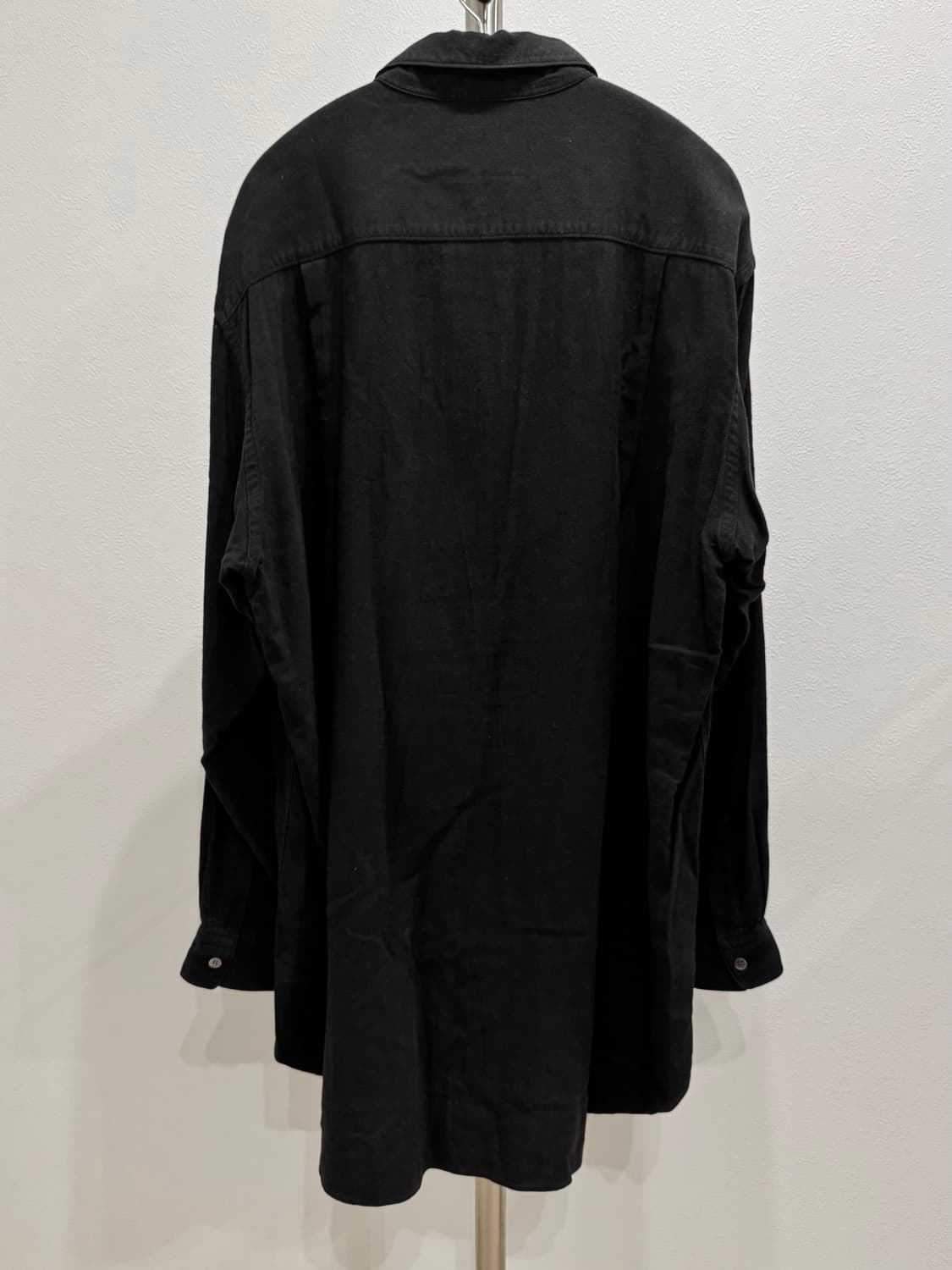 요지야마모토 00s 레이온코튼 롱셔츠 상품이미지3