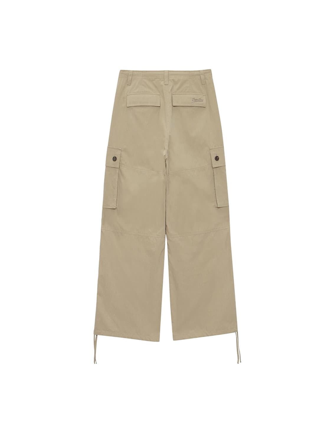새상품)Superdry W CARGO WIDE PANTS D/BEIGE  상품이미지2