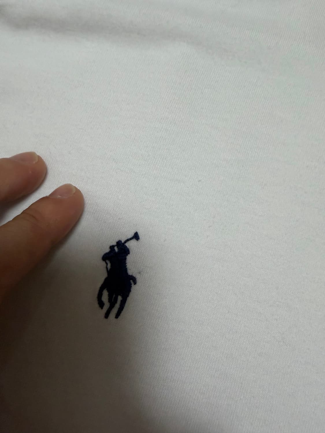 M) 폴로 랄프로렌 포니 로고 반팔티 화이트 상품이미지4