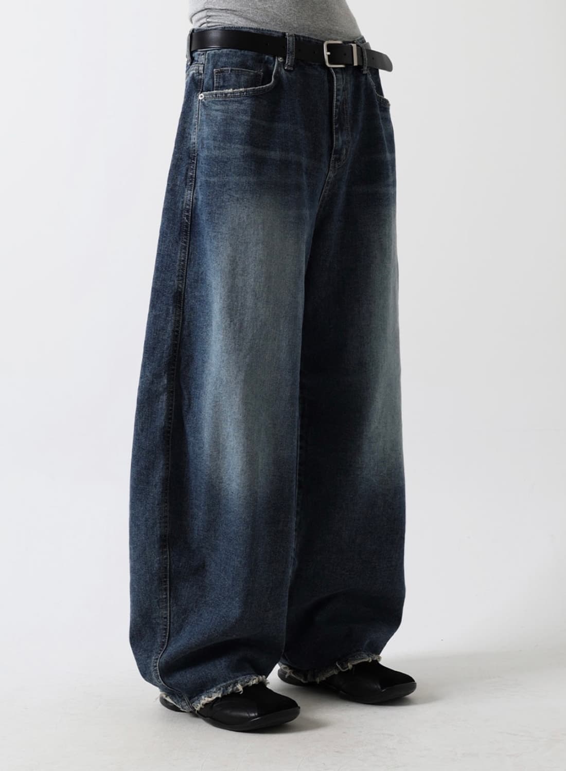 Infinity washing denim pants (blue) 상품이미지4