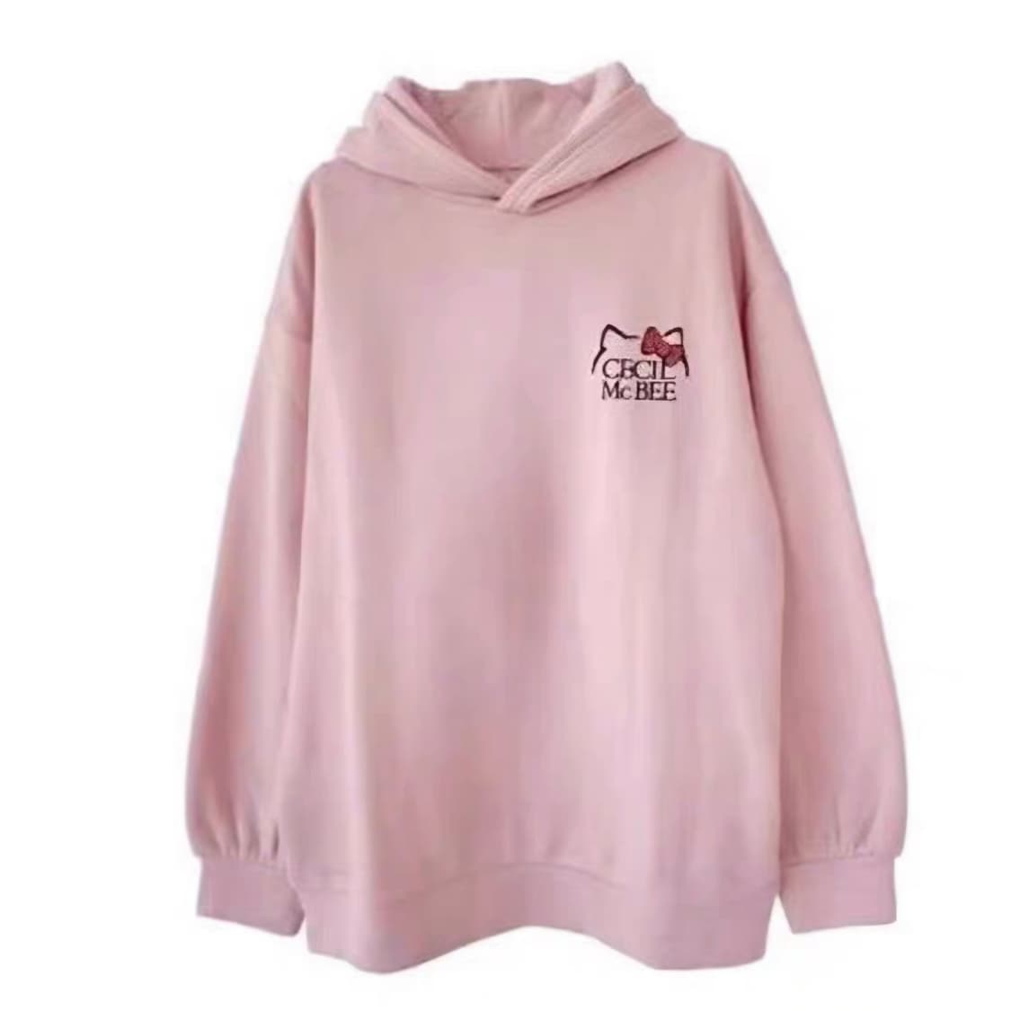 새상품) Avail 세실맥비 호피 헬로키티 콜라보 후드티 상품이미지2