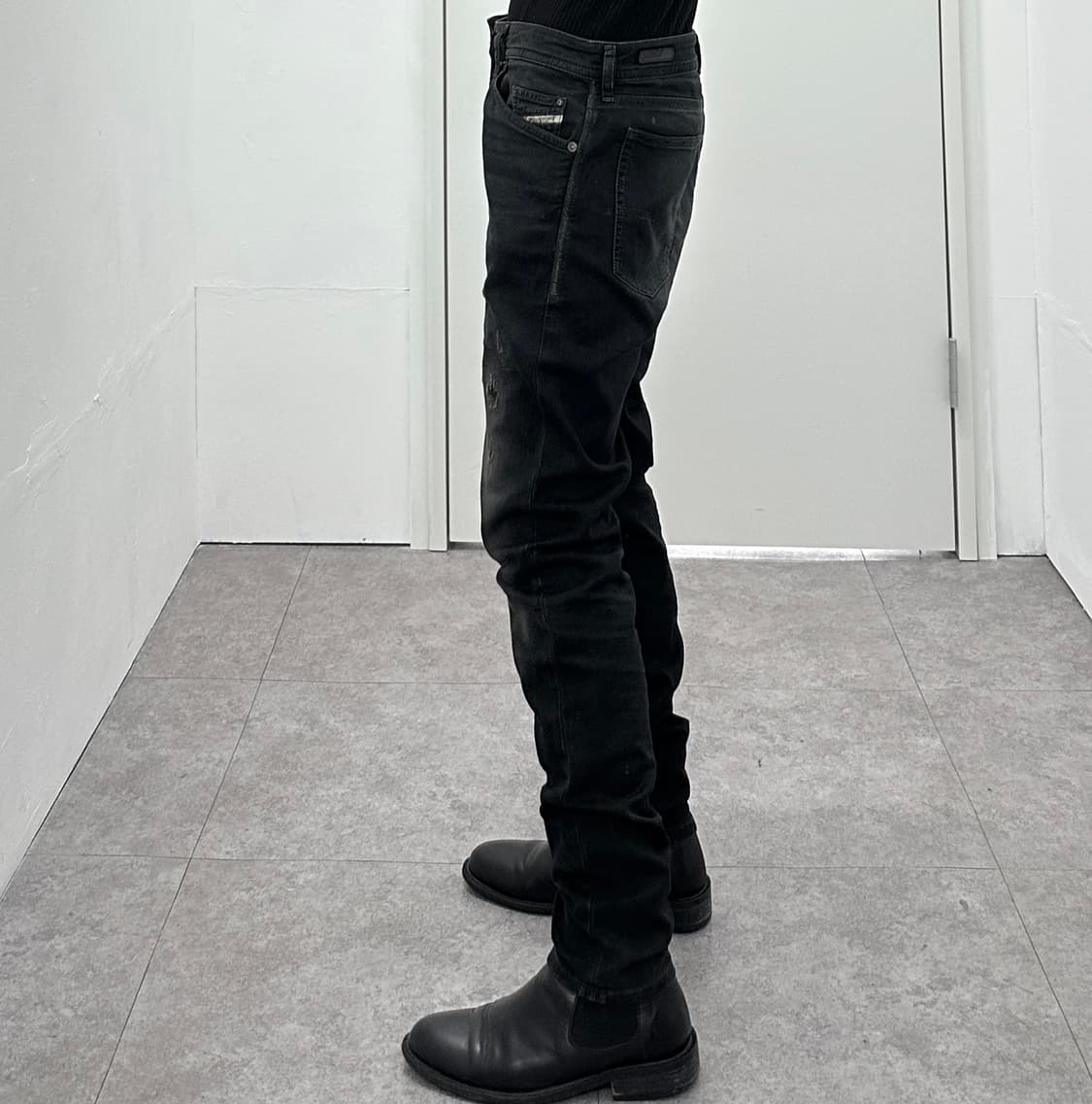 Diesel 'Spender' Skinny Jeans Charcoal B 상품이미지2