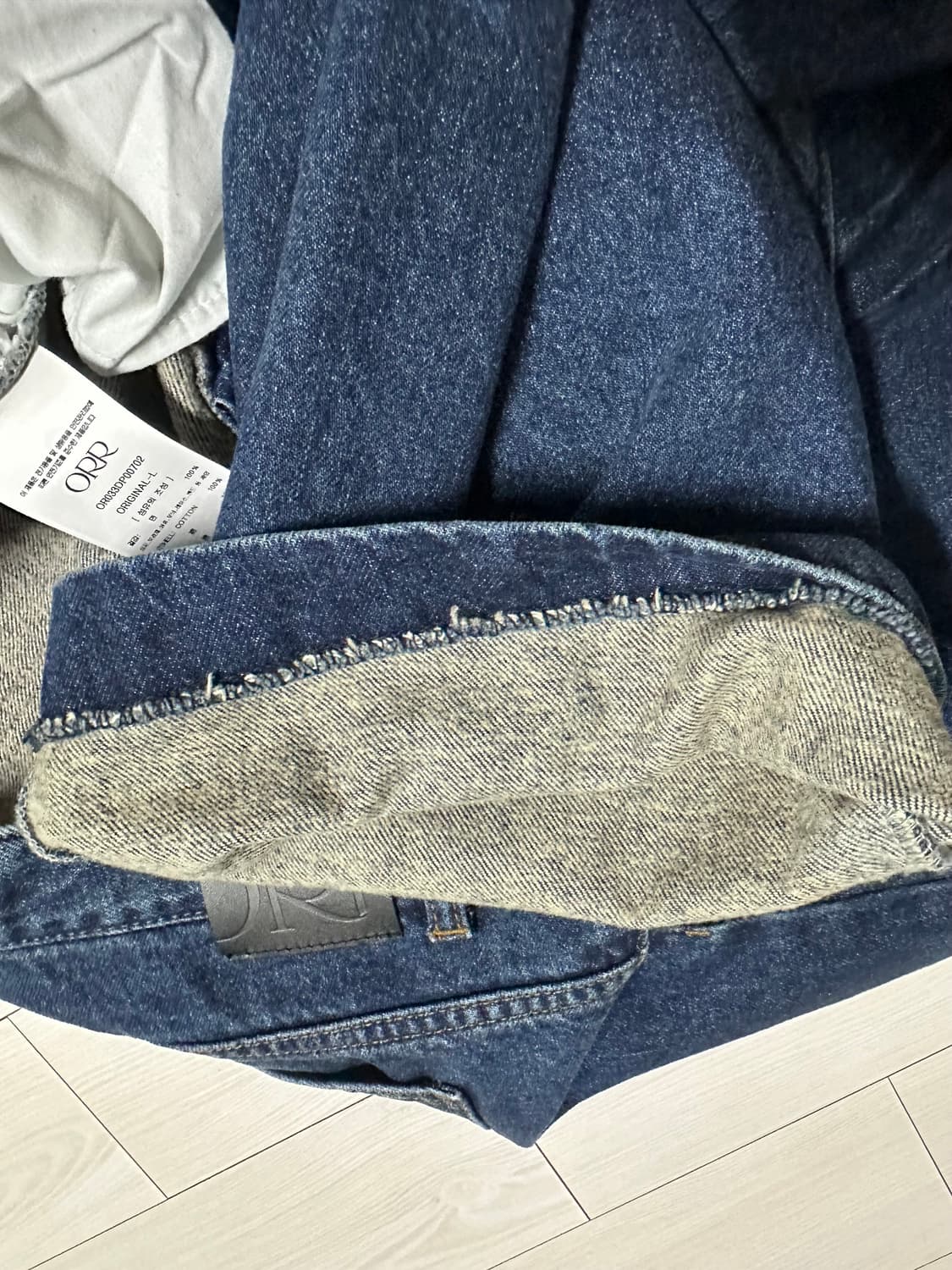 오르 기모 청바지 상품이미지5