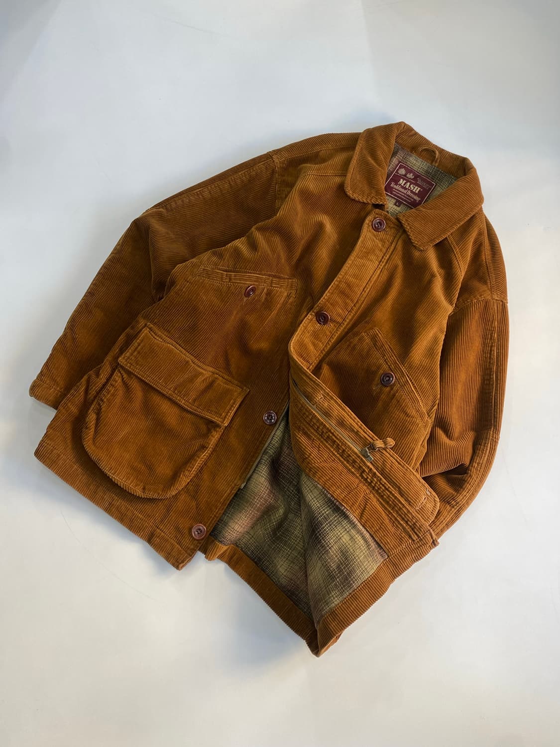 [L] MASH 브라운 코듀로이 자켓 상품이미지1