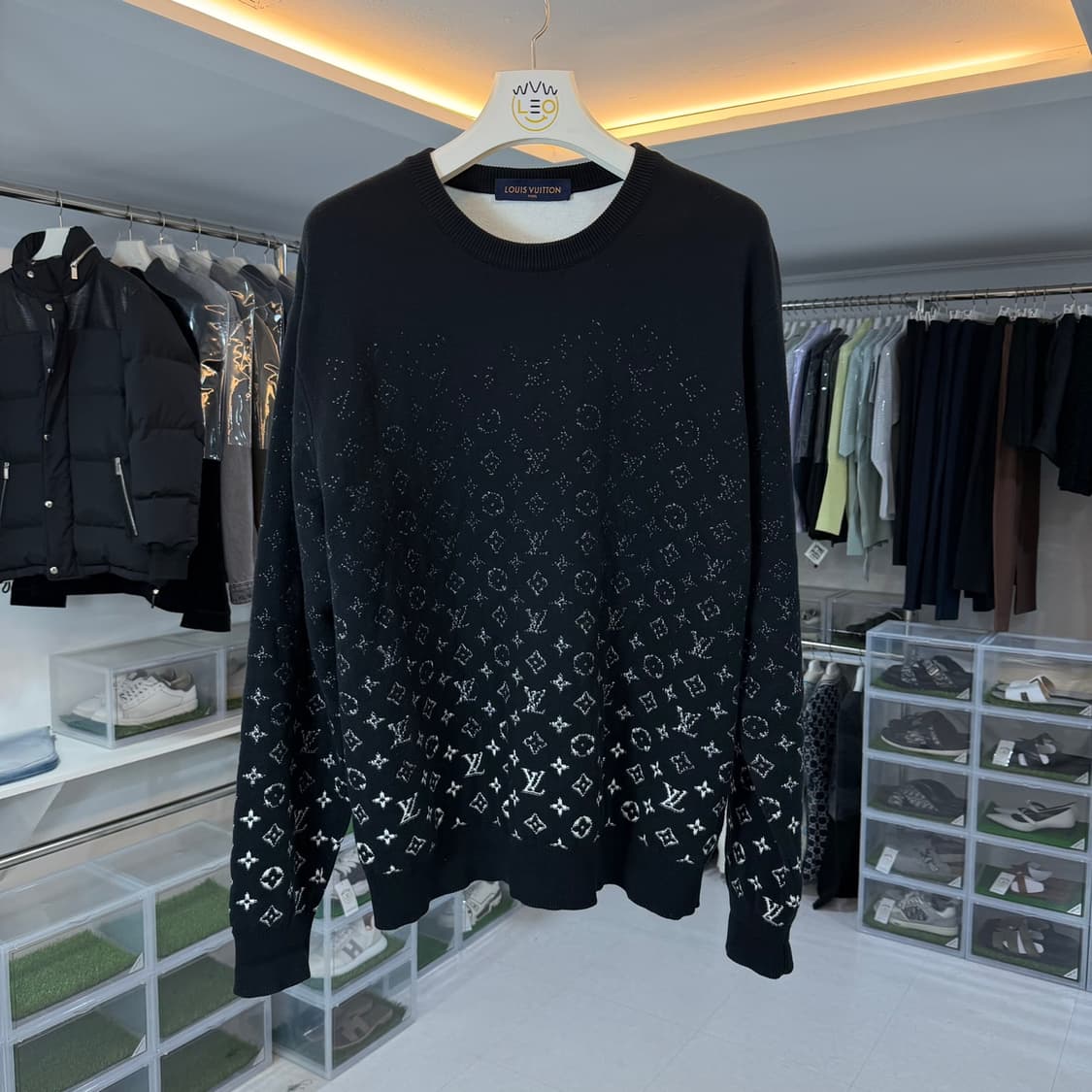 [리오브] 루이비통 그라디언트 모노그램 니트 상품이미지1