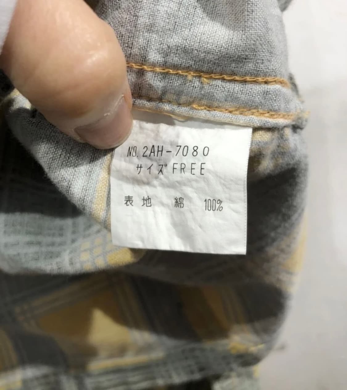 [9107]Hysteric Glamour check crop shirt 상품이미지7