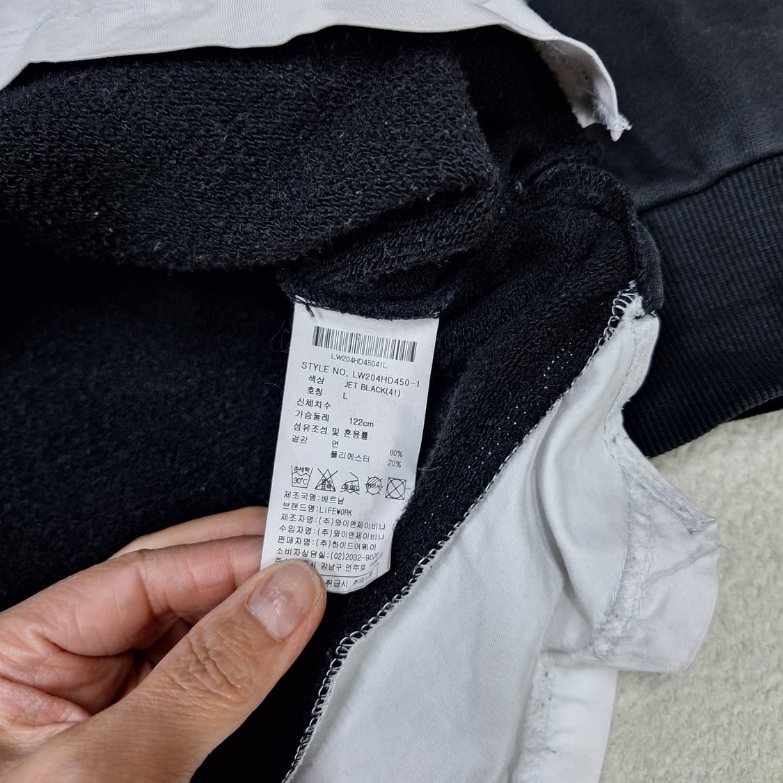 라이프워크  후드L 상품이미지4