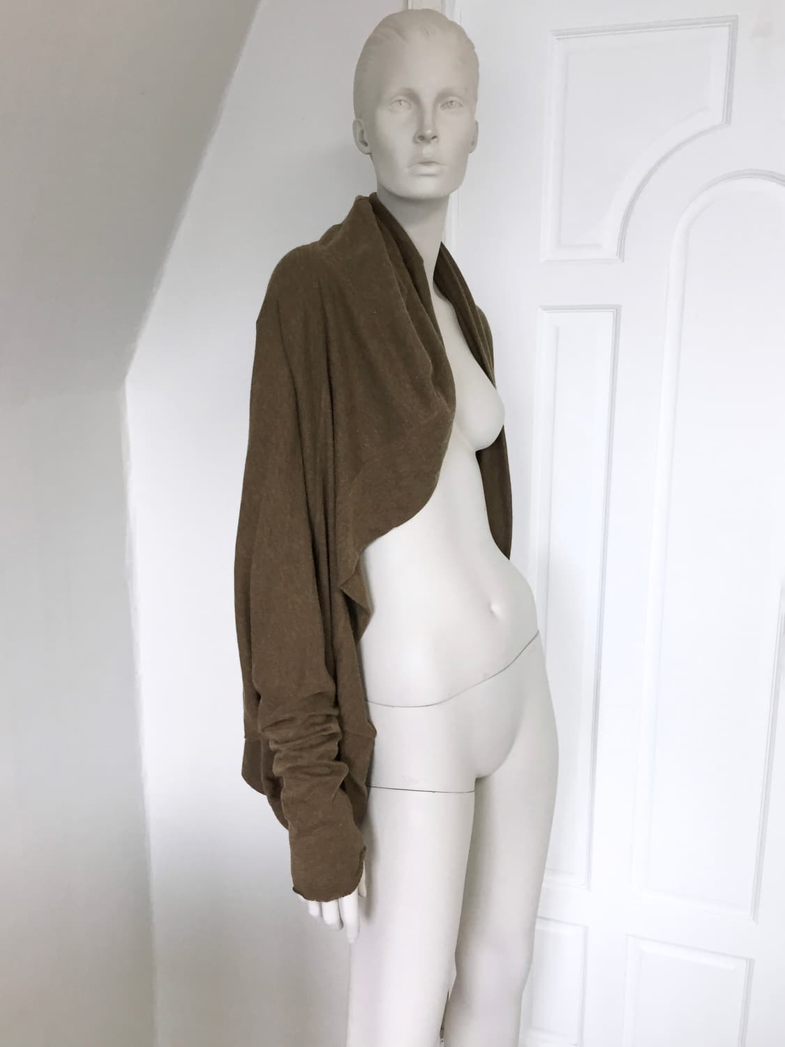 G.O.A vintage draped hoodie  cardigan 상품이미지3