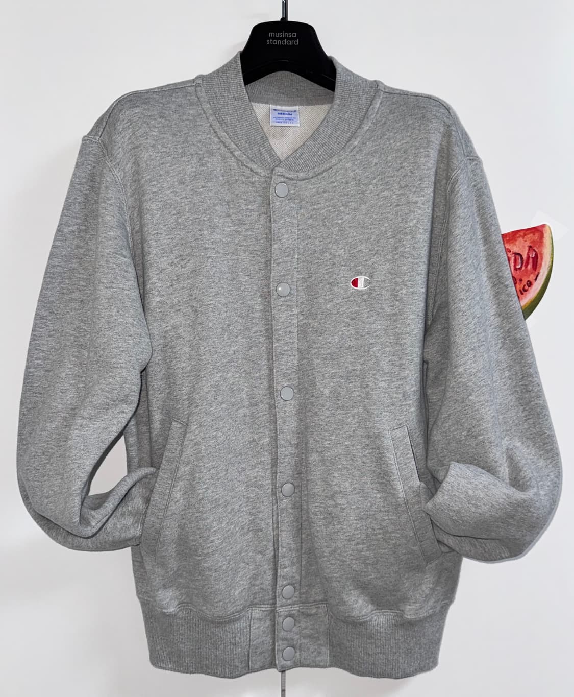 챔피온 스냅 스웻셔츠 챔피온 점퍼 상품이미지4