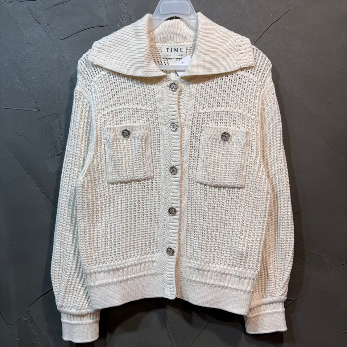 [OS] TIME 타임 니트 가디건 상품이미지1