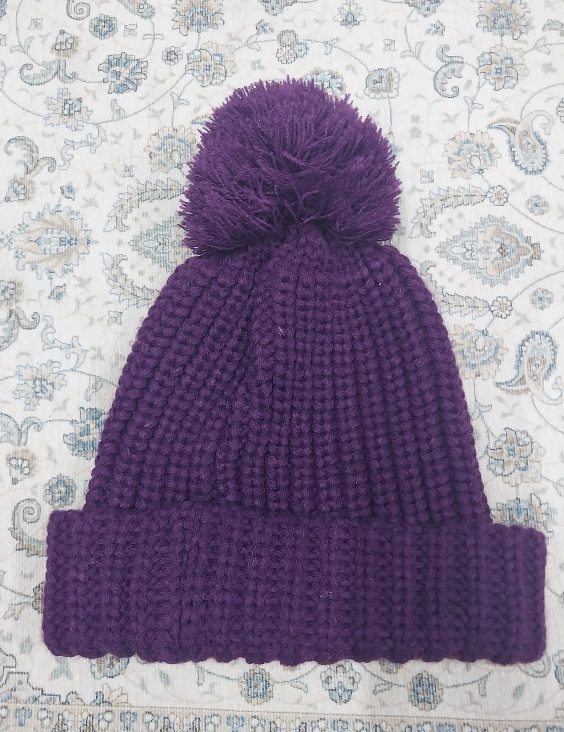 (새상품) 아웃도어프로덕츠 폼폼 비니 퍼플 상품이미지2