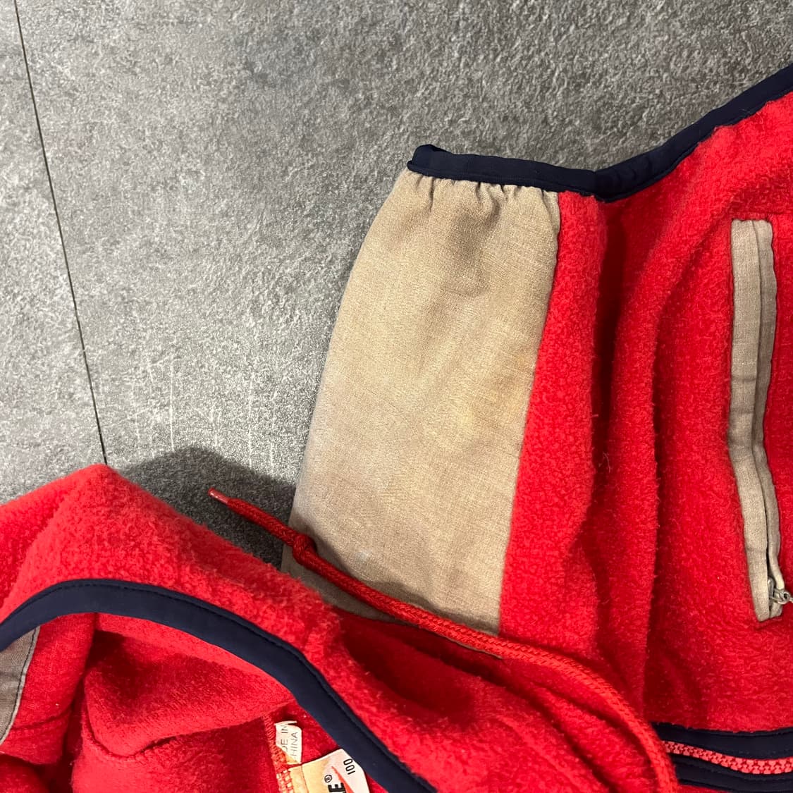 빈티지 나이키 플리스 후드 집업 베스트 상품이미지4