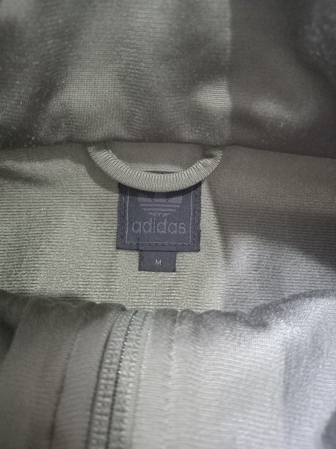 아디다스 파이어버드 카키 카키블랙 트랙탑 저지 져지집업 100~105 상품이미지4