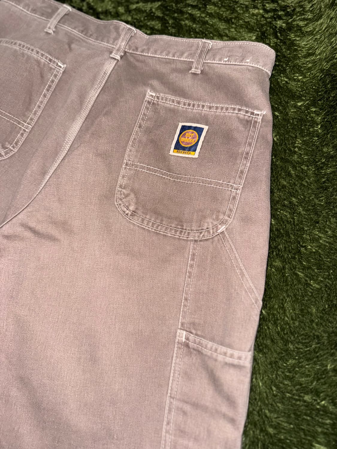 BEEBELL JAPAN 비벨 재패니즈 가먼트 다잉 카펜터 팬츠 브라운 상품이미지9