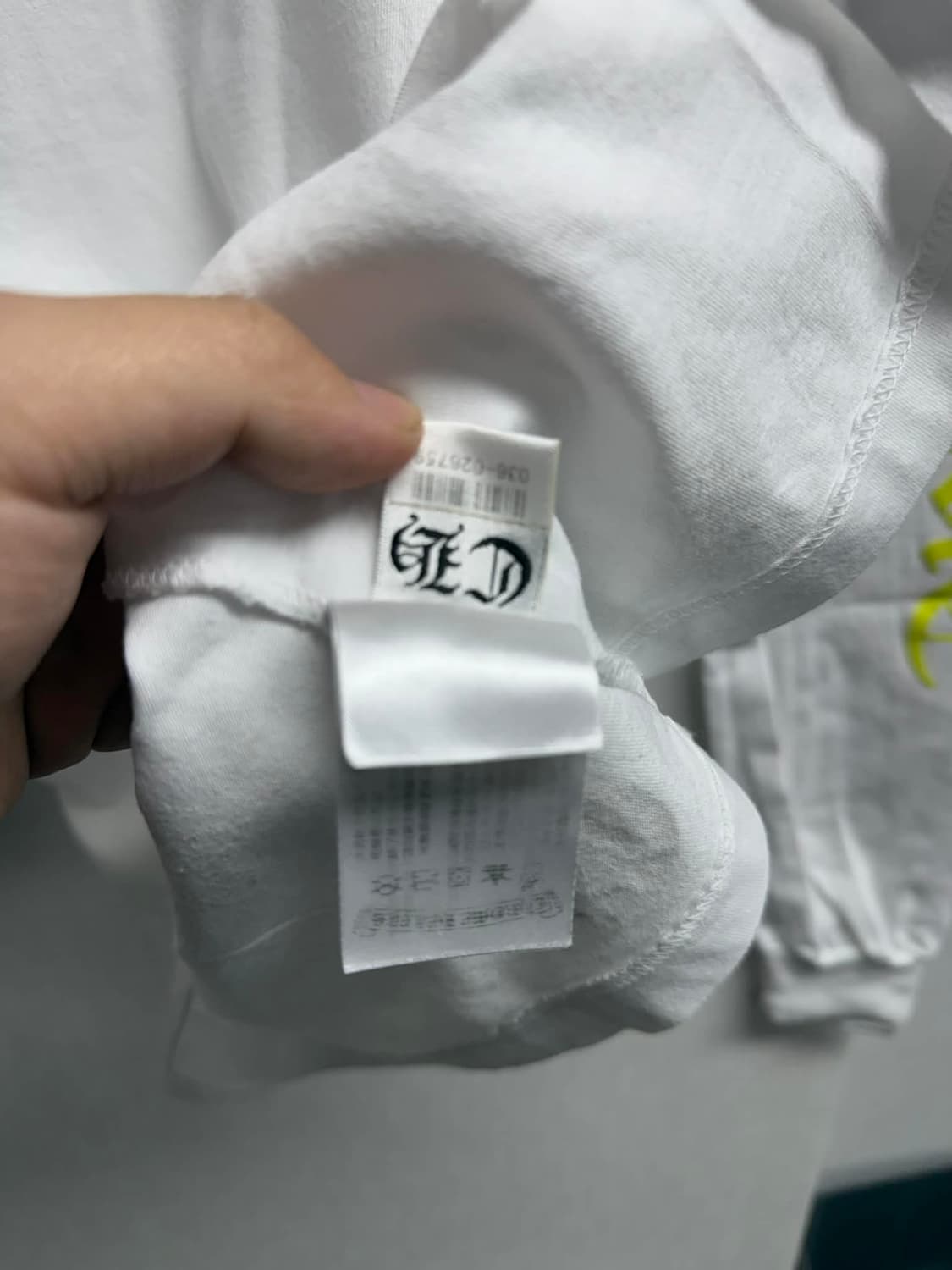 크롬하츠 넥 스크립트 롱슬리브  상품이미지5