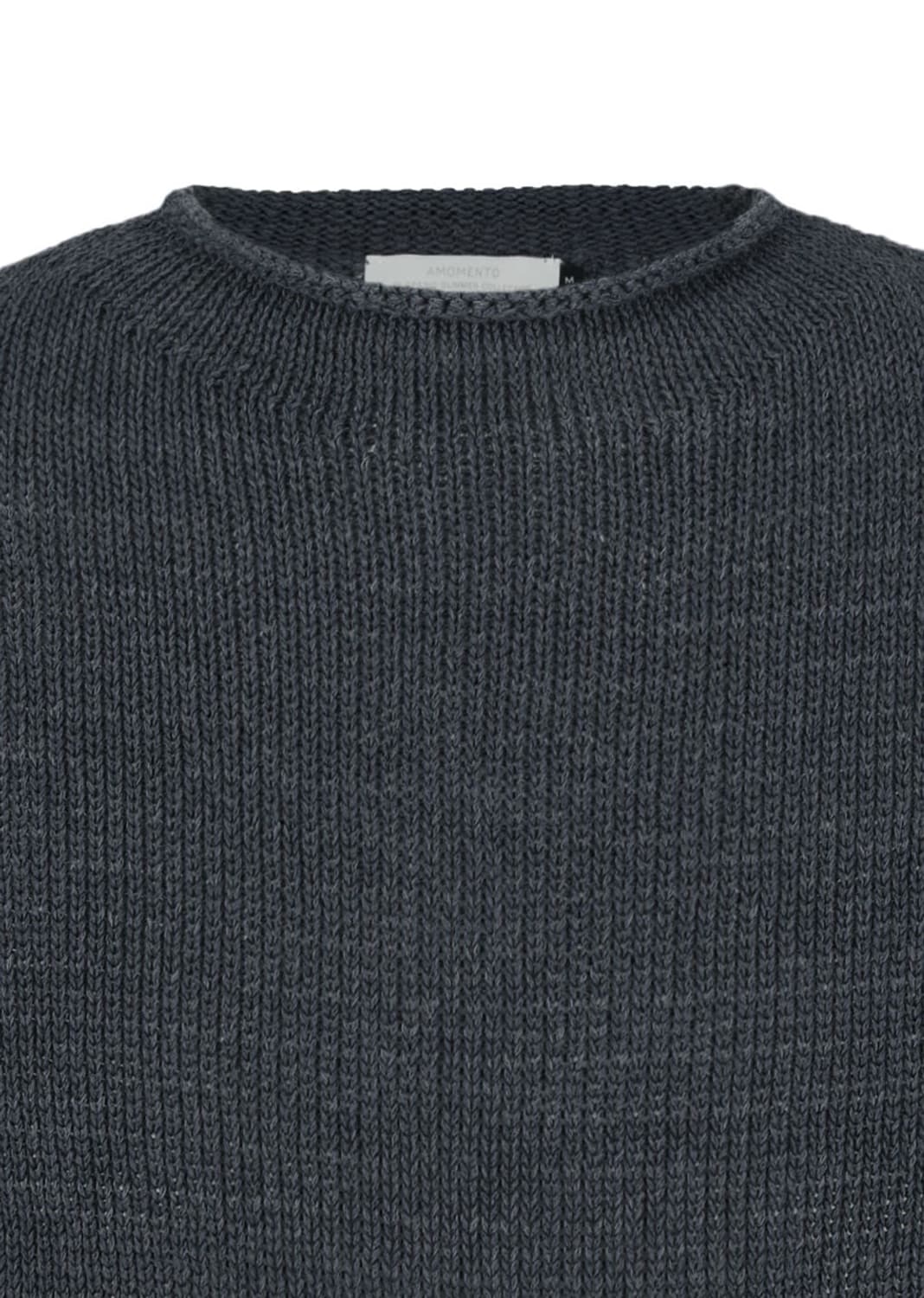 아모멘토 paper yarn pullover 차콜 M 상품이미지5