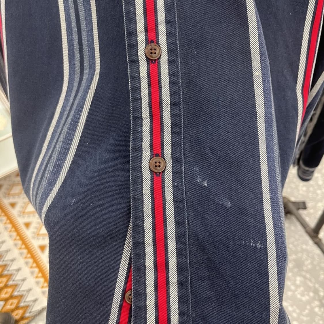 챕스 바이 랄프 로렌 레트로 90's 스트라이프 셔츠 L C10557 상품이미지6