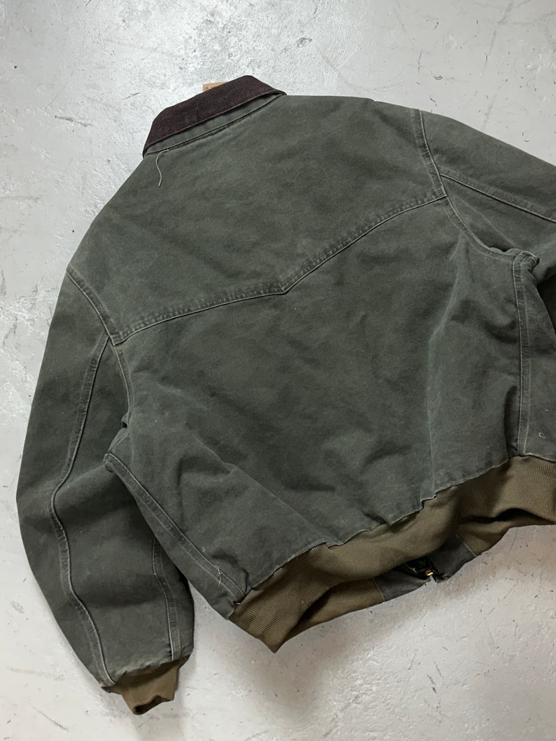 00's OG 칼하트 J14 산타페 칼하트 디트로이트 모스그린 상품이미지6