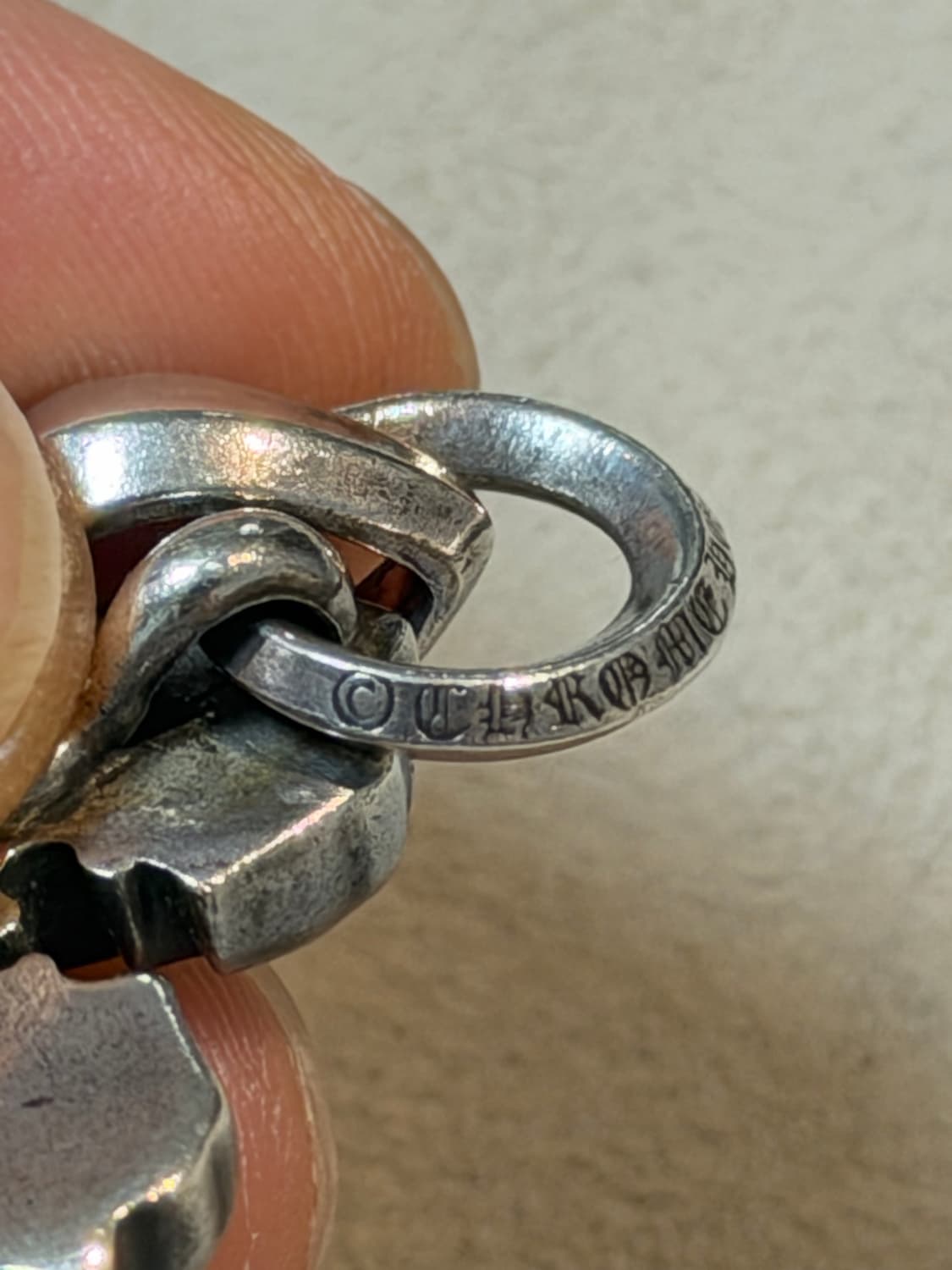 크롬하츠 필리그리 베일+페이퍼체인 24인치 일괄 상품이미지4