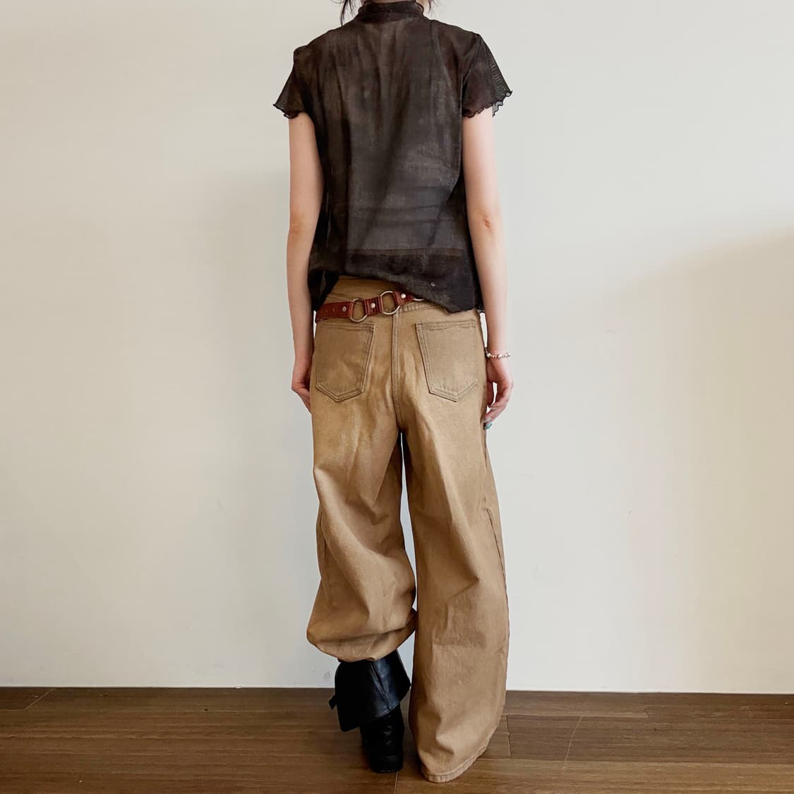 Mystic Buckle Wide Denim 상품이미지4