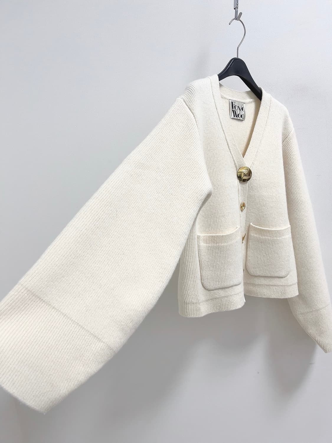 페이우 울 100 벌룬 가디건 상품이미지5