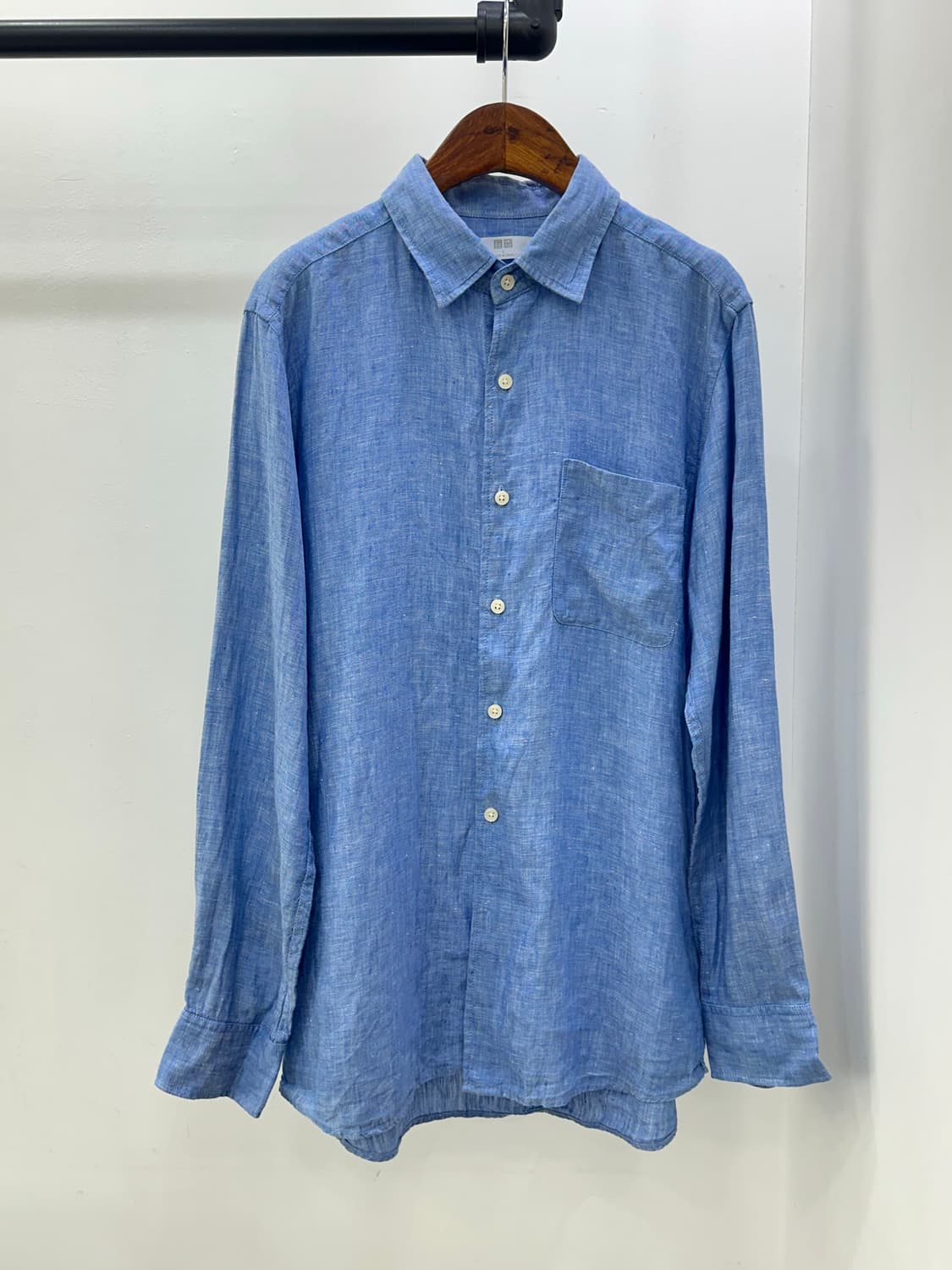 유니클로 남성 리넨 남방 상품이미지2