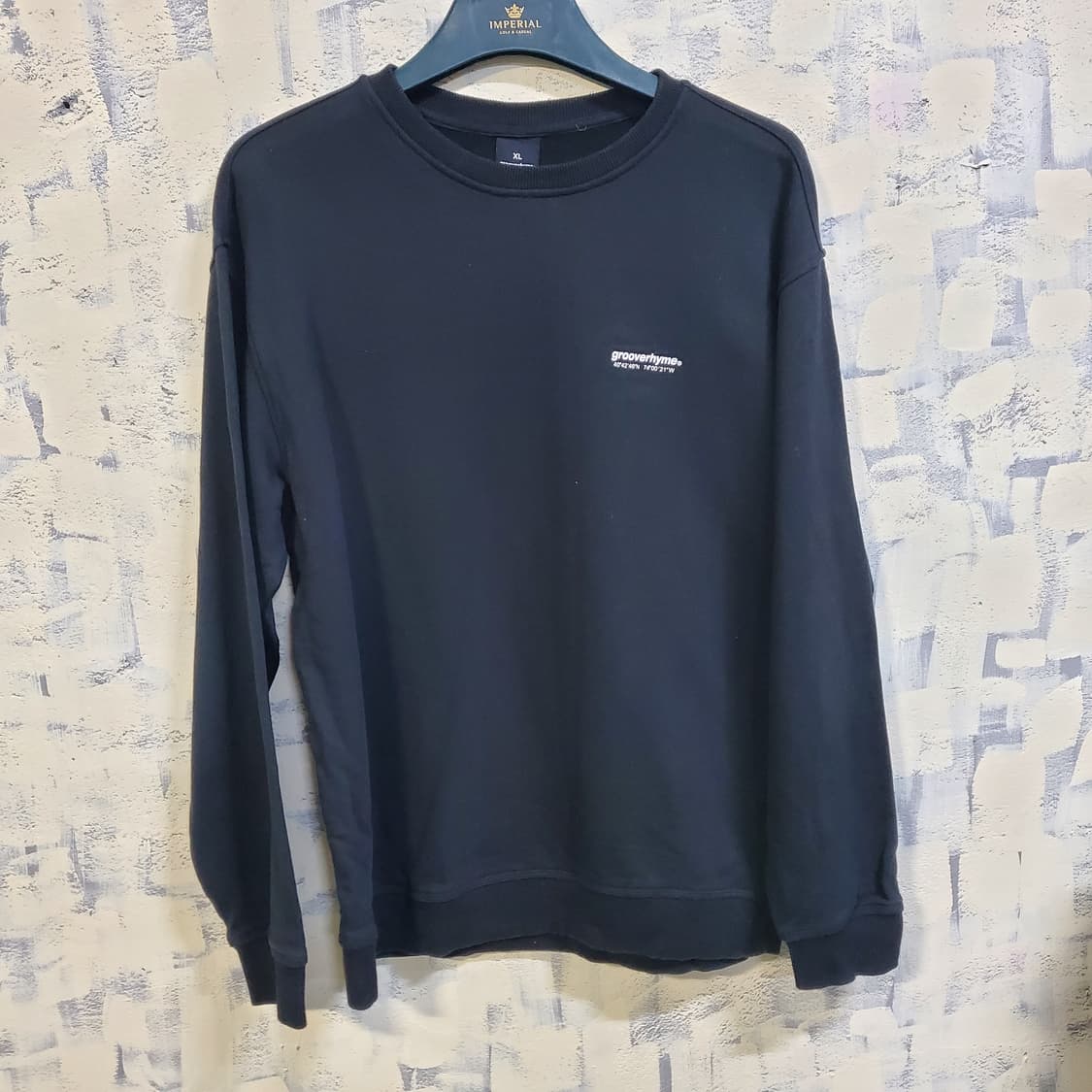 그루브라임 남성 로고 맨투맨  상품이미지1