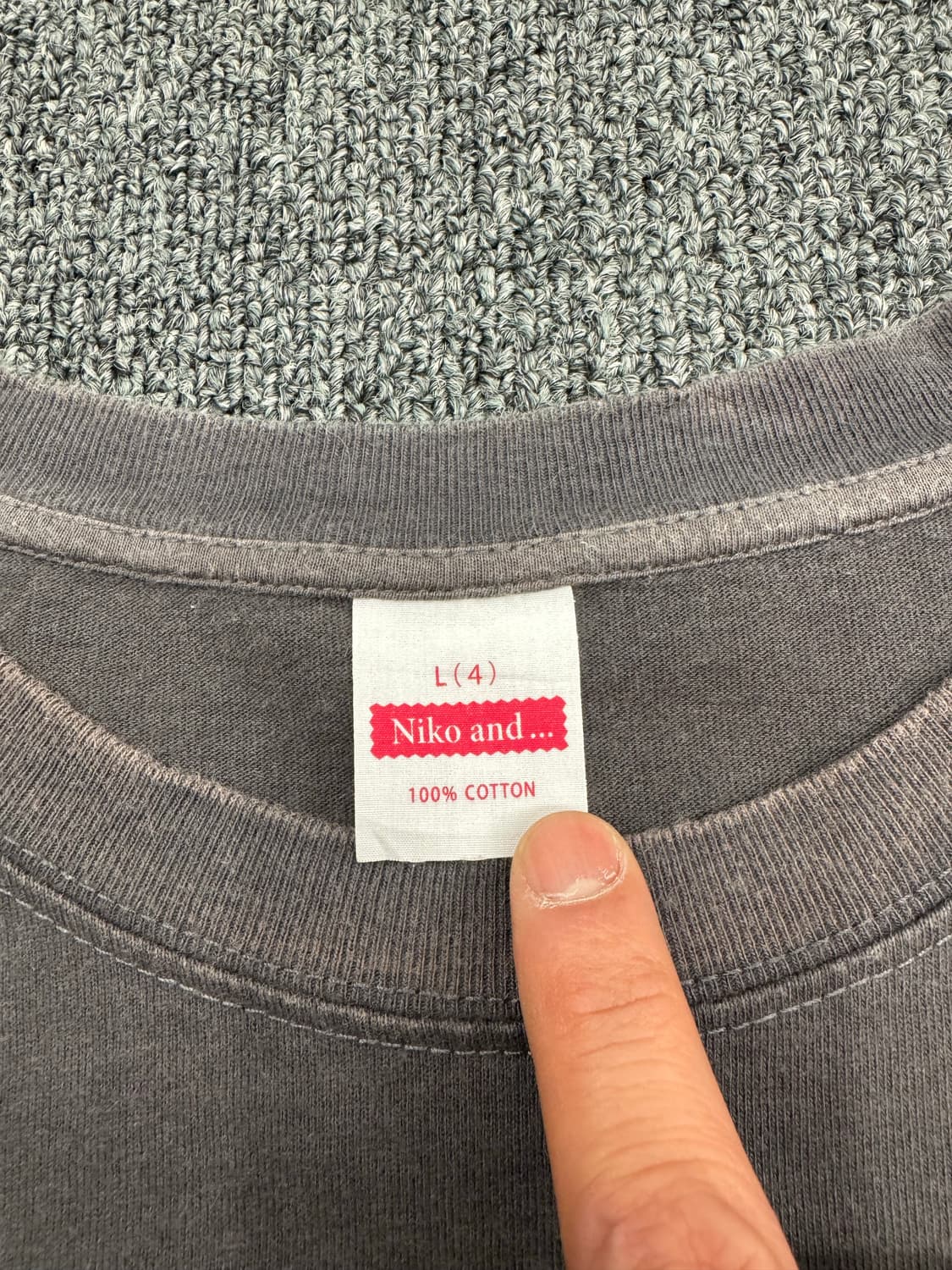 L)Niko And 빈티지 프린팅 반팔 상품이미지4