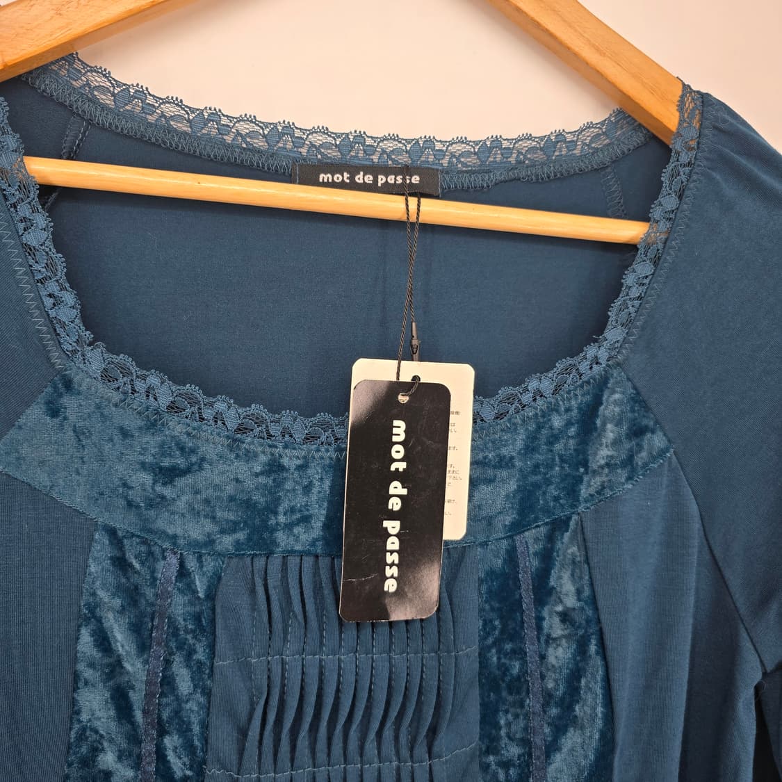 벨벳 블라우스 (일본 브랜드) 상품이미지3