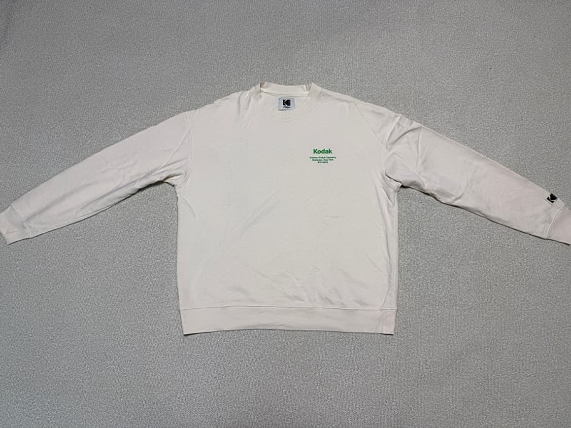 코닥 맨투맨 티셔츠 남성용 110사이즈 상품이미지1