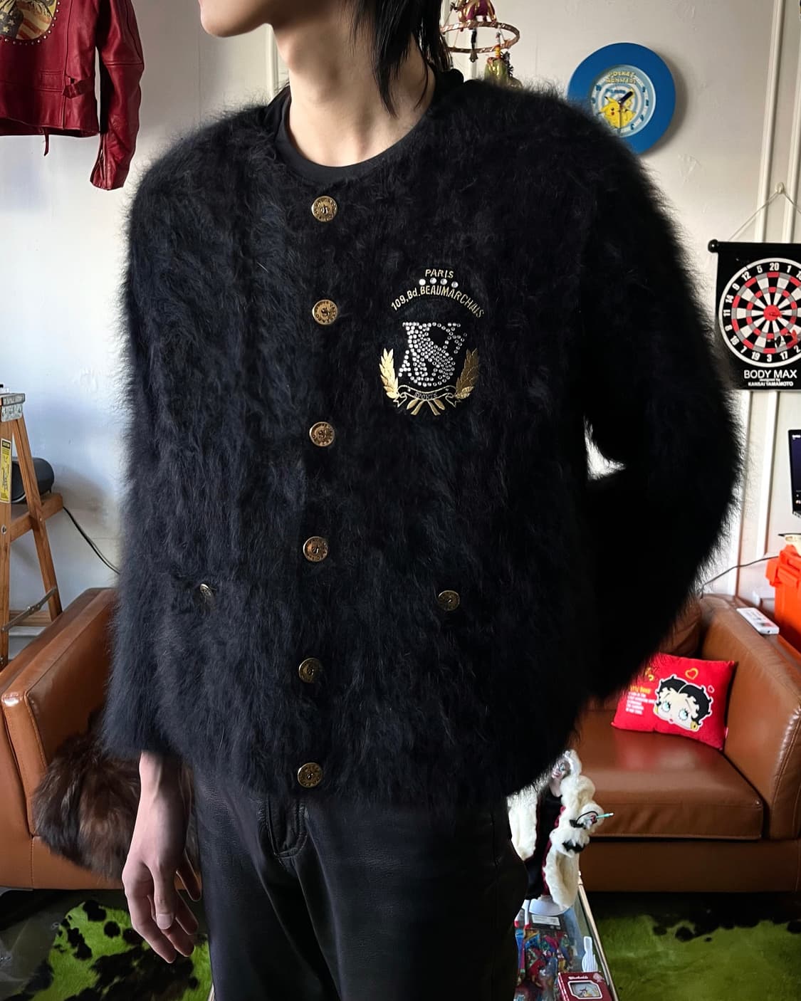 1980-90s VALENZA PO SPORTS Fur Jacket 상품이미지2