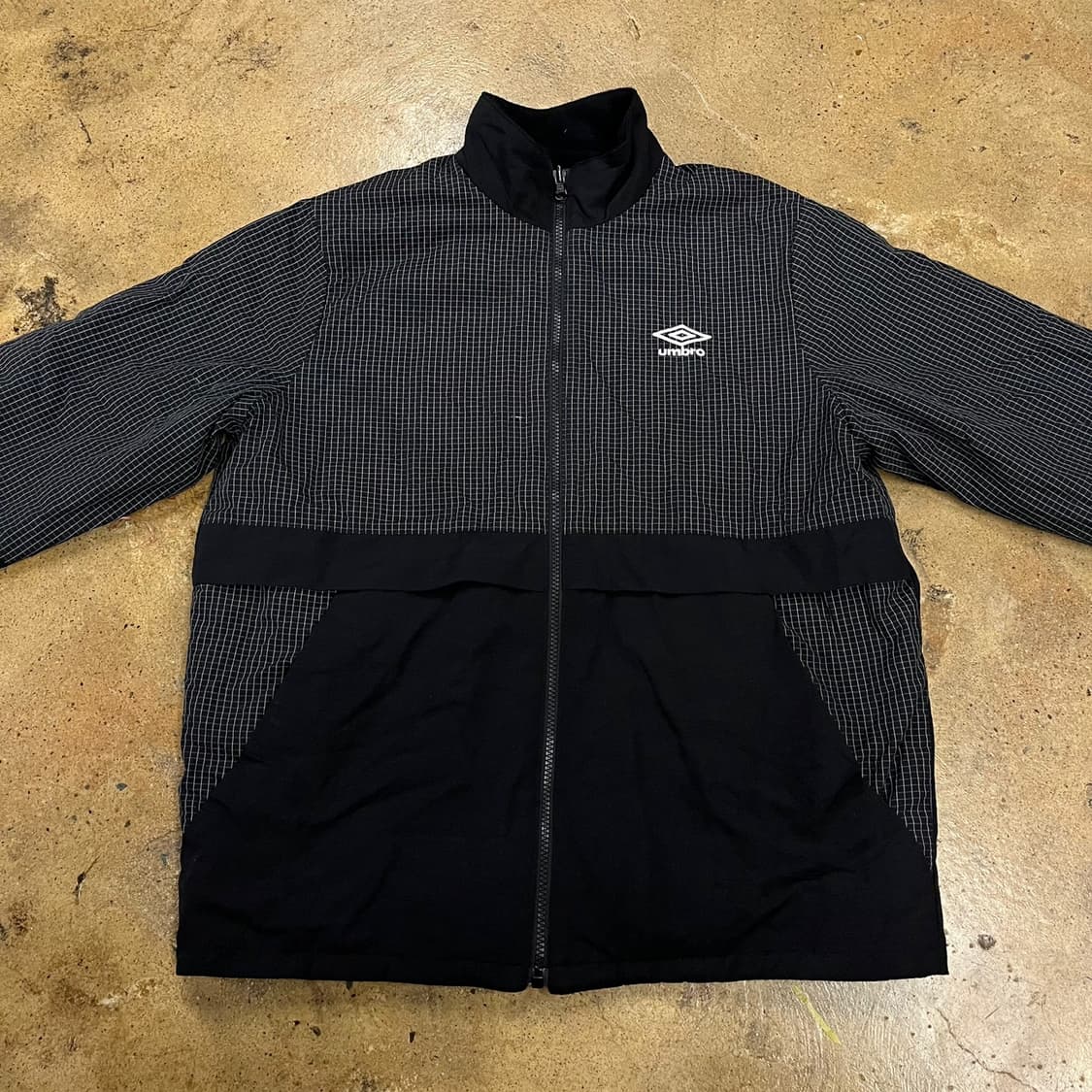 [정품/S] 엄브로 블랙 풀집업 자켓 b10 상품이미지4