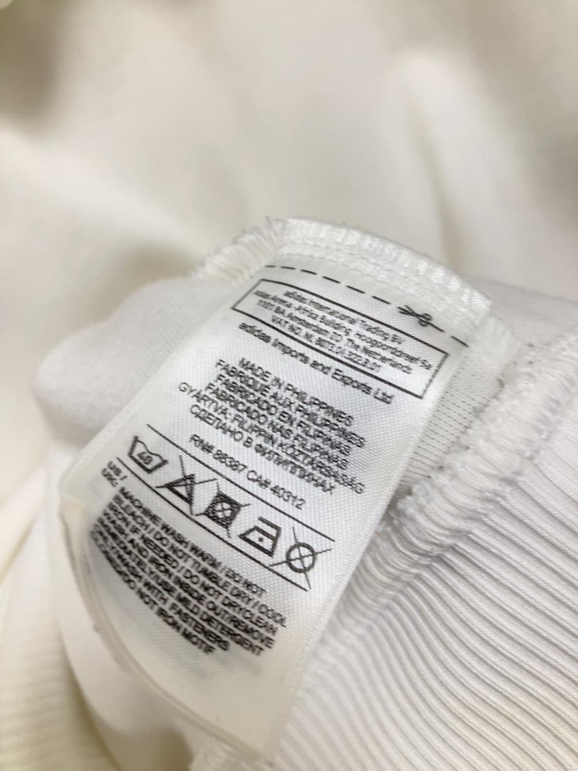 아디다스 화이트 블루 후드 집업 흰파 자켓 져지 트랙탑 상품이미지6