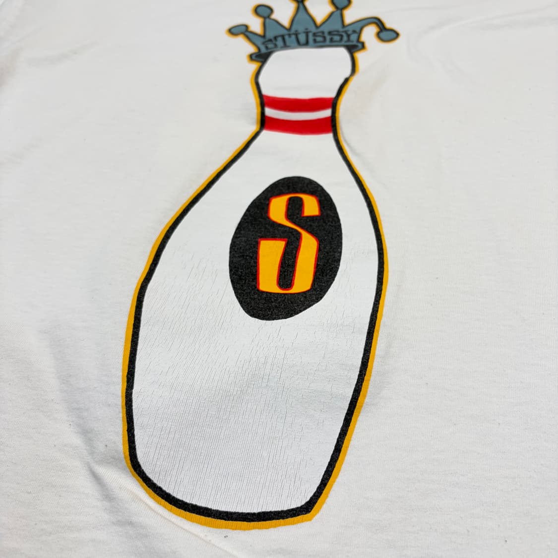 stussy 스투시 킹 핀 기어 피그먼트 반팔 티셔츠 XL 상품이미지6