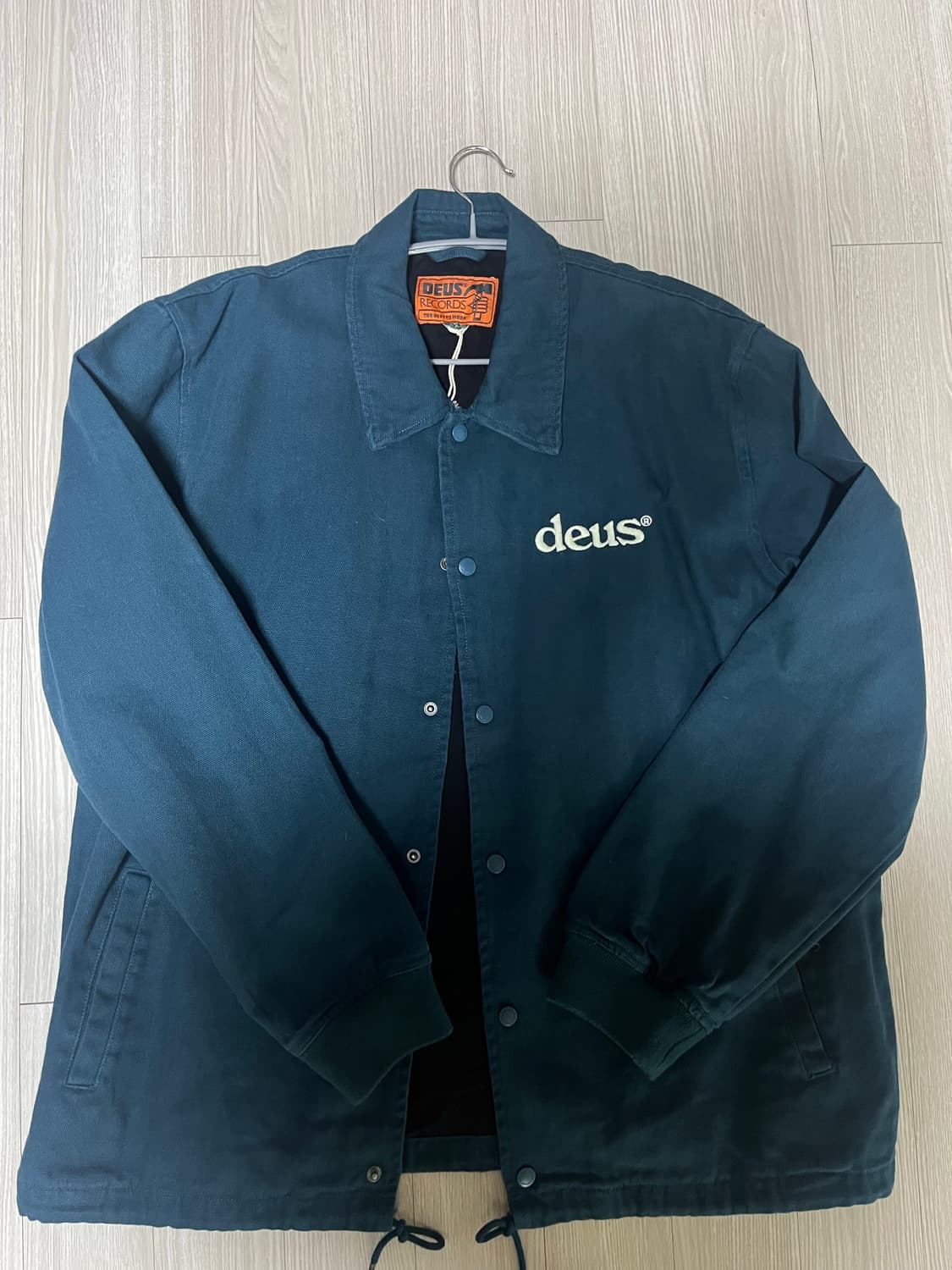 데우스 레코드 코리아 캔버스 코치 자켓 상품이미지1