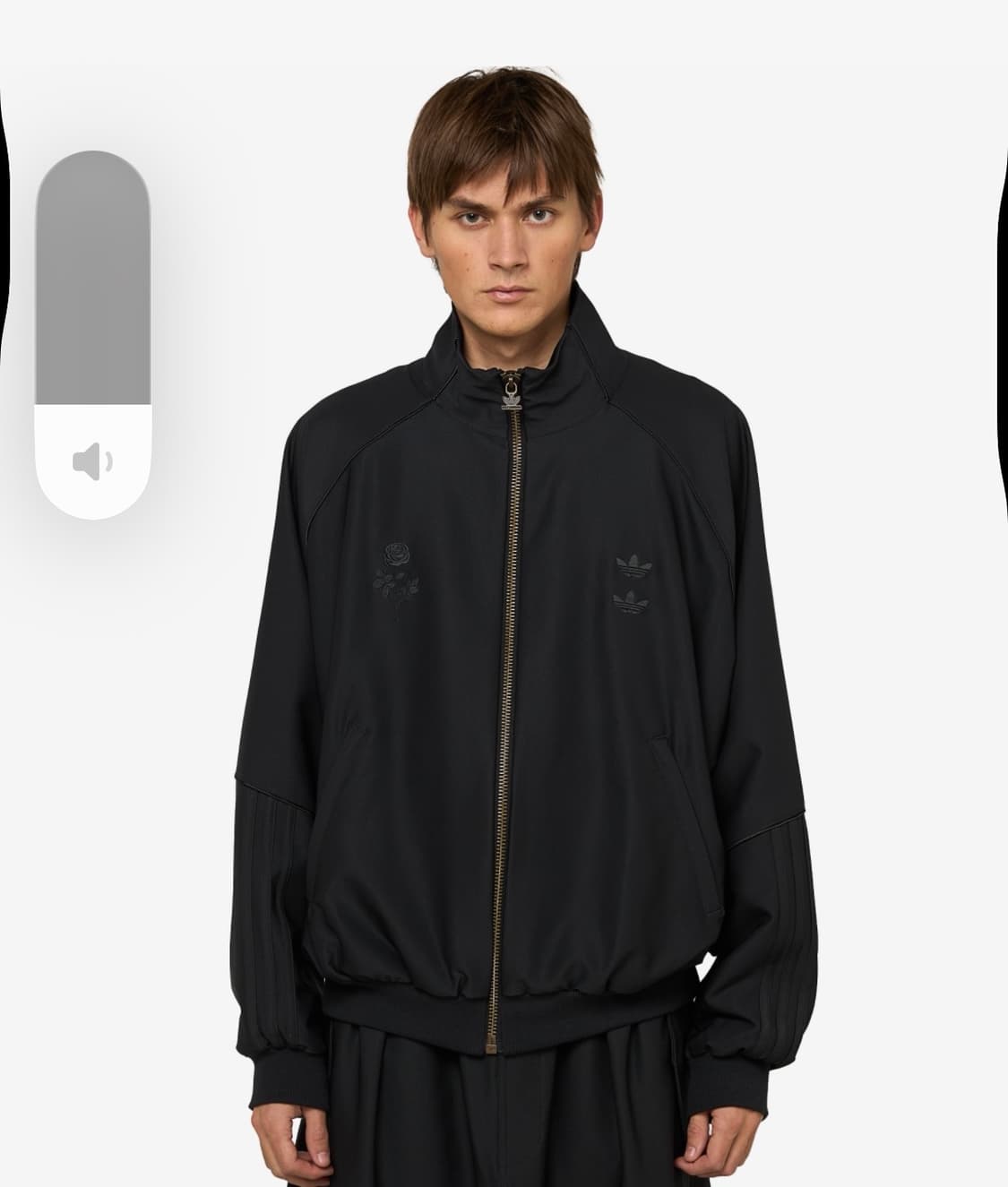 윌리차바리아 X아디다스 트윌 블랙 트랙 자켓 XL 상품이미지2