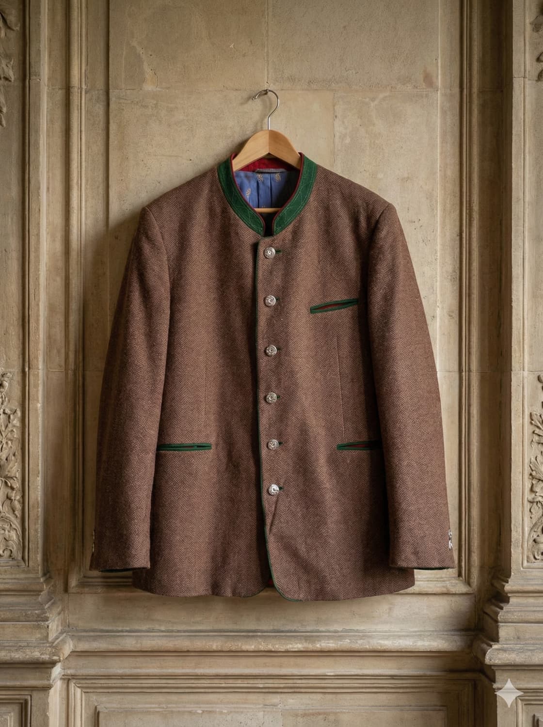 European Tyrolean Herringbone Jacket 상품이미지1