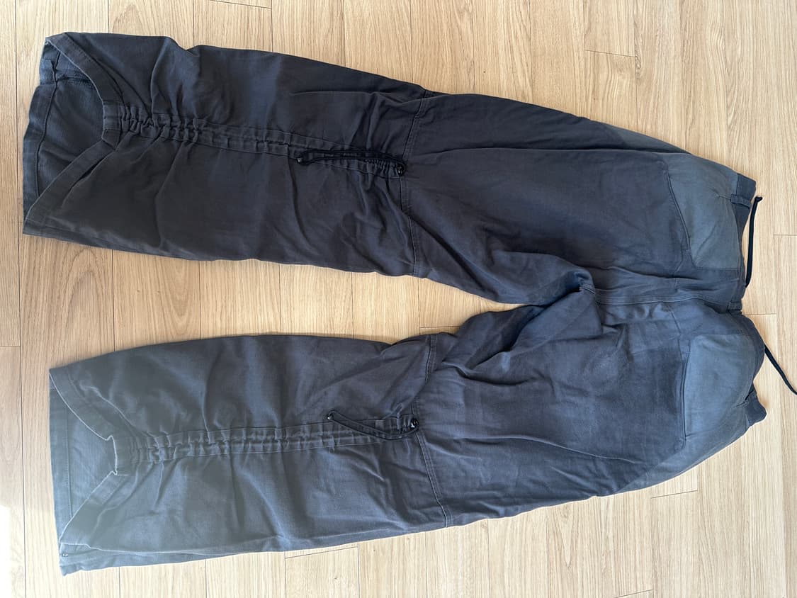 [3] 해칭룸 셔링 팬츠 네이비 상품이미지3