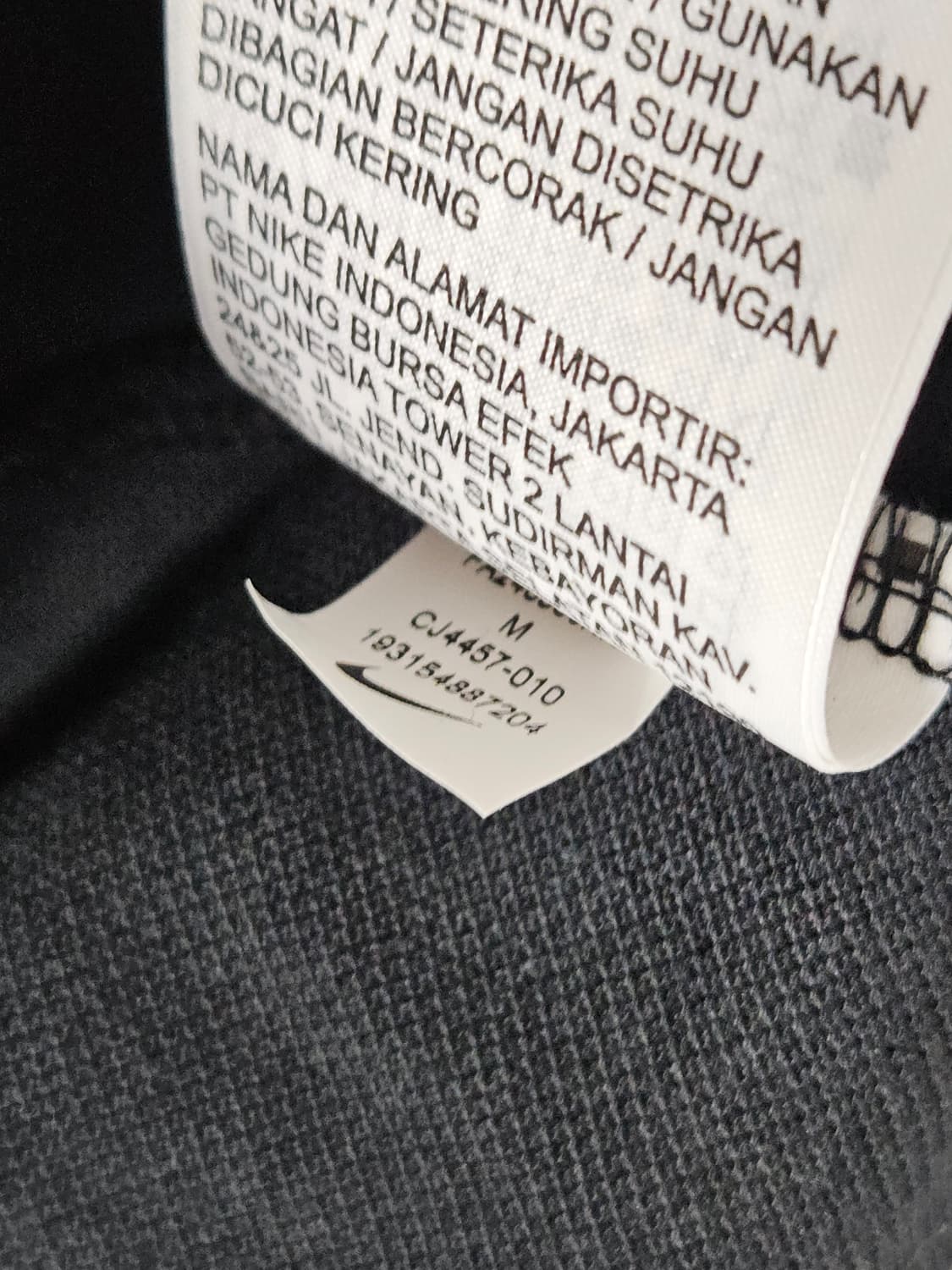 나이키 신형 자수 카라티 반팔 폴로 피케티 스포츠웨어 M 95 상품이미지5