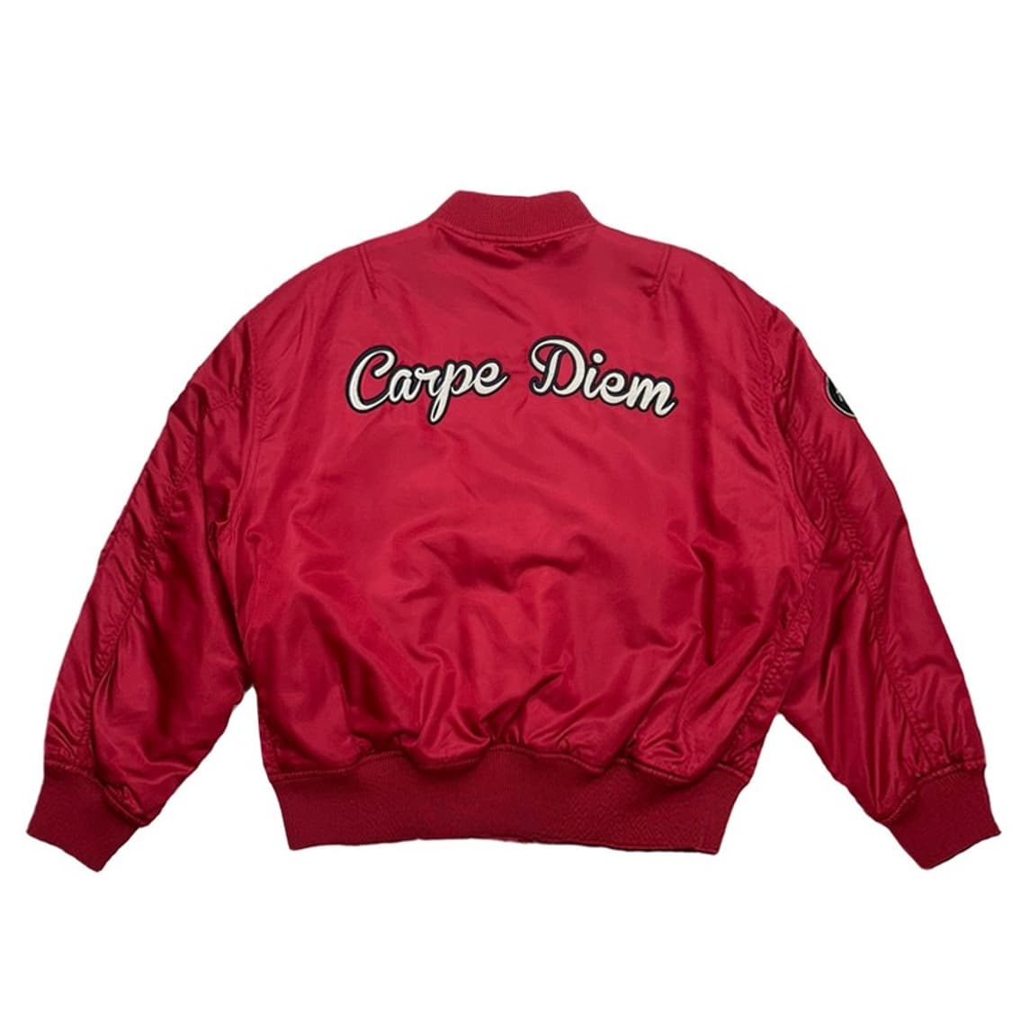 지프 스피릿 레드 MA-1 항공 점퍼 S 상품이미지8